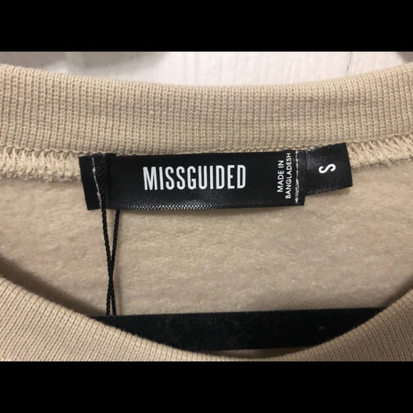 SUPER CUTE BASIC SAND OVERSIZED MISSGUIDED SWEATER - Picture 3 of 6